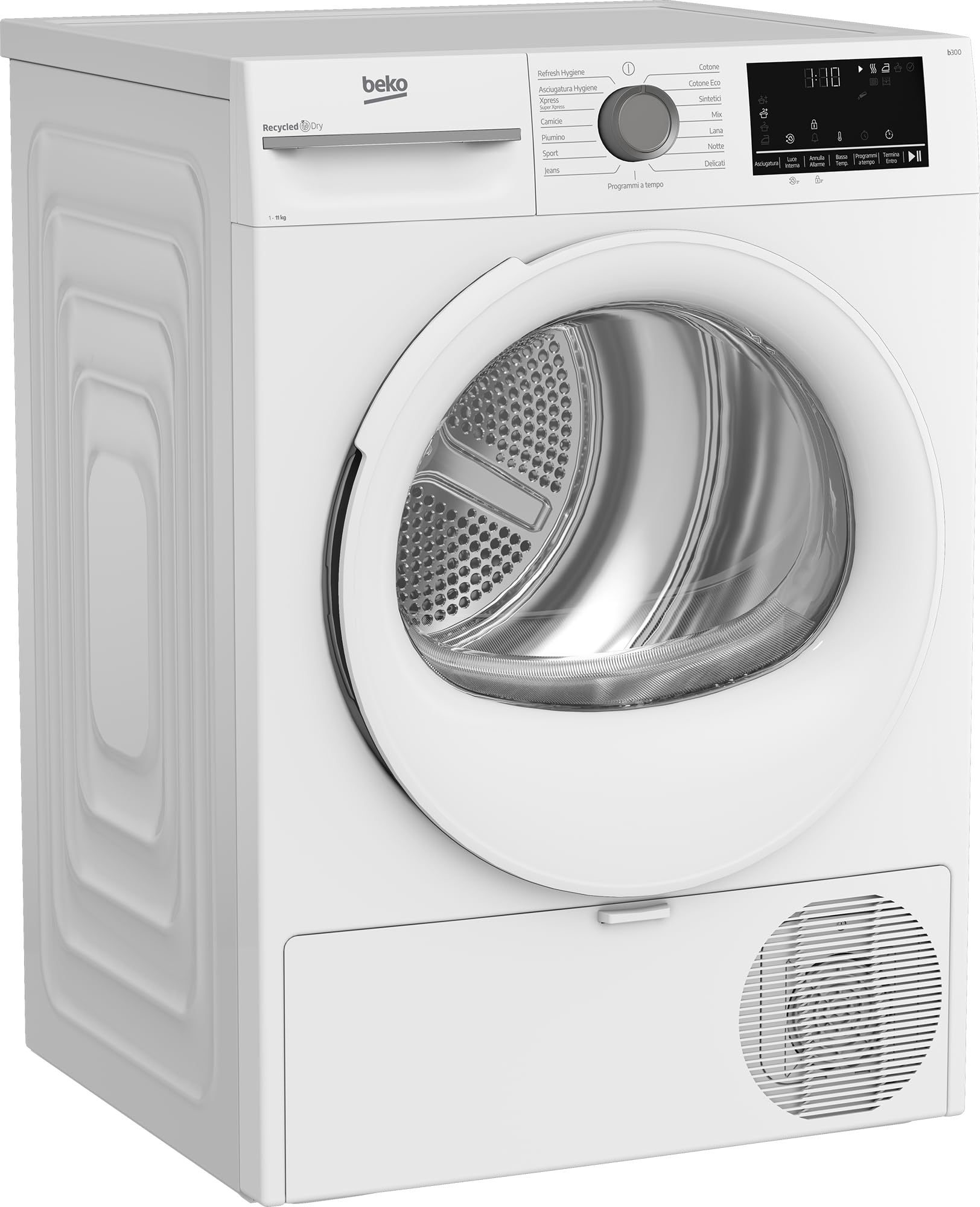 BMT113EW - Asciugatrice Beko 11 Kg, con pompa di calore, Inverter, Classe energetica D