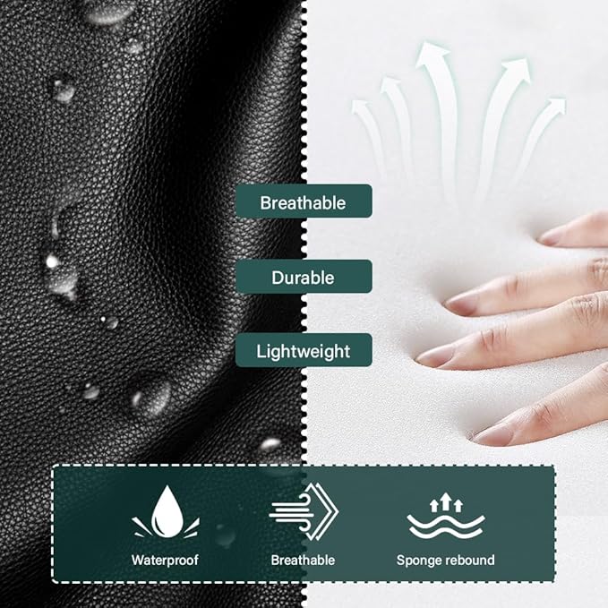 Silla de Oficina Giratoria con Ruedas y Respaldo Ajustable e miniatura 5