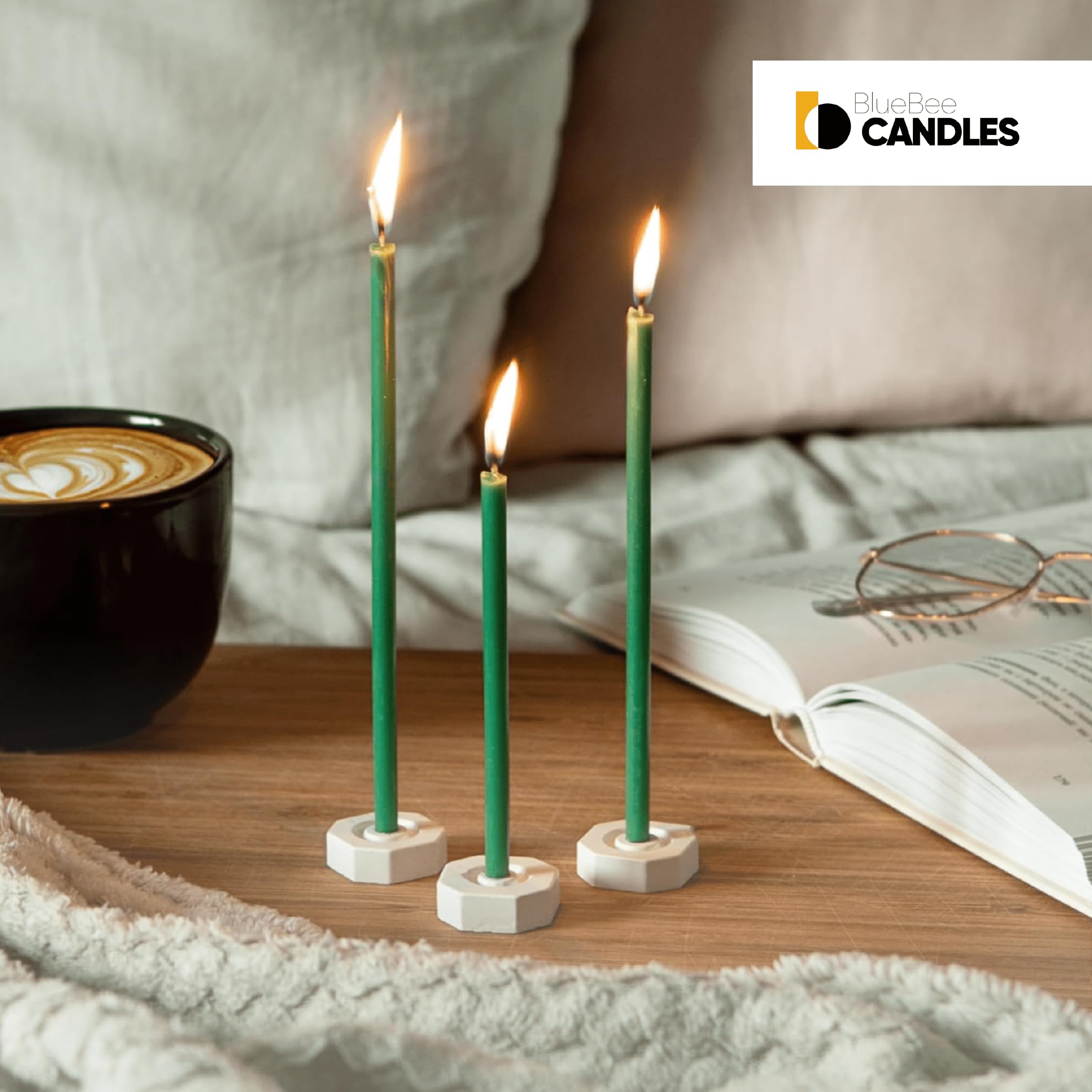 Candele In Cera D'Api Danilovo - 200 Pezzi Multicolore Per Preghiera, Meditazione E Decorazione - Foto 11