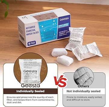 12-Pack Replacement Water Filters for Cuisinart coffee machines