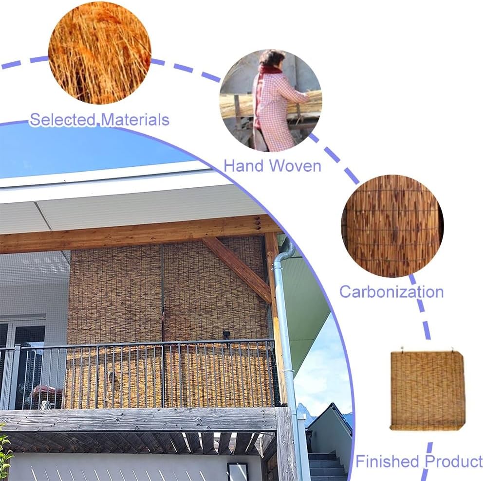 竹すだれ 天然 遮光 遮熱 竹簾 屋外 半透明 日よけ 目隠し 風通し 竹カーテン 竹製ローラーブラインド レストラン/バルコニー/ Amazon｜天然  竹すだれ 屋外 遮熱 竹簾 竹カーテン 天然 半透明 遮光 目隠し 日よけ 風通し 竹製ローラーブラインド レストラン 喫茶店 ... 天然 竹すだれ 屋外 遮熱 竹簾 竹カーテン 天然 半透明 遮光 目隠し 日よけ 風通し 竹製ローラーブラインド レストラン 喫茶店