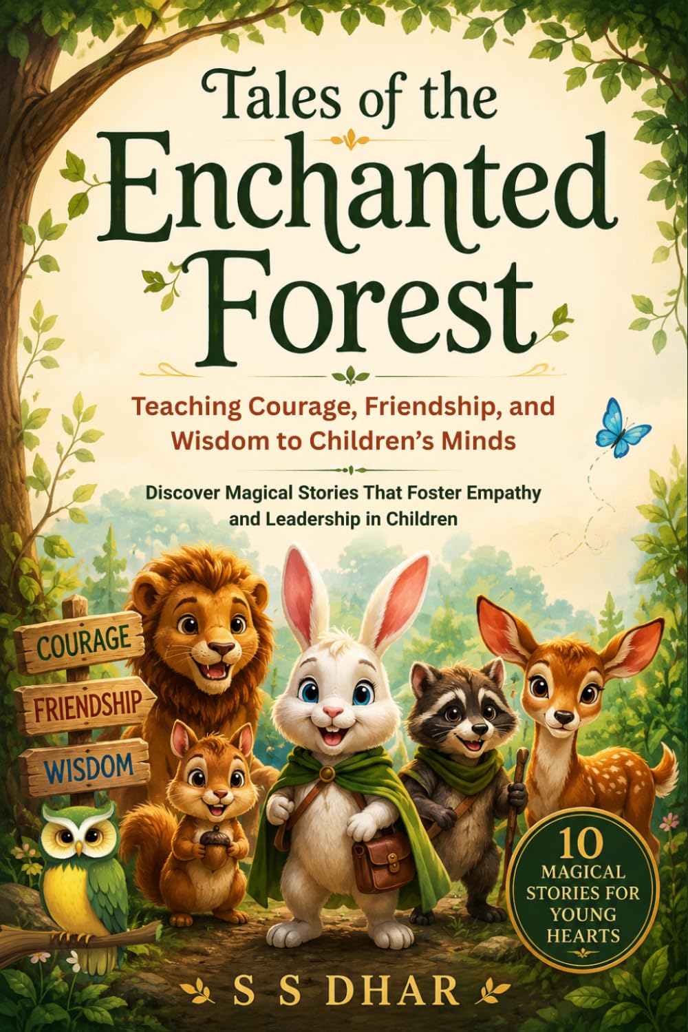 Tales of the Enchanted Forest: Teaching Courage, Friendship, and Wisdom to Children's Minds: Discover Magical Stories That Foster Empathy and Leadership in Children