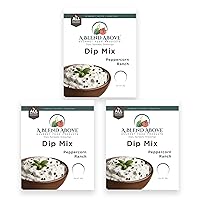 Vista 10 de A Blend Above Mustard Dip Mix, 3 paquetes, 1 onza cada uno, hace 16 onzas, sin gluten, sin MSG, todo natural, sin conservantes, apto para veganos