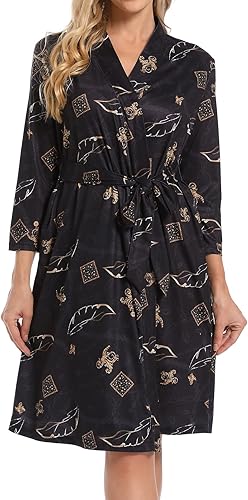 Miniatura 7 de SUFEINI Conjunto de batas de maternidad y manta a juego, bata de baño para mamá y mujer