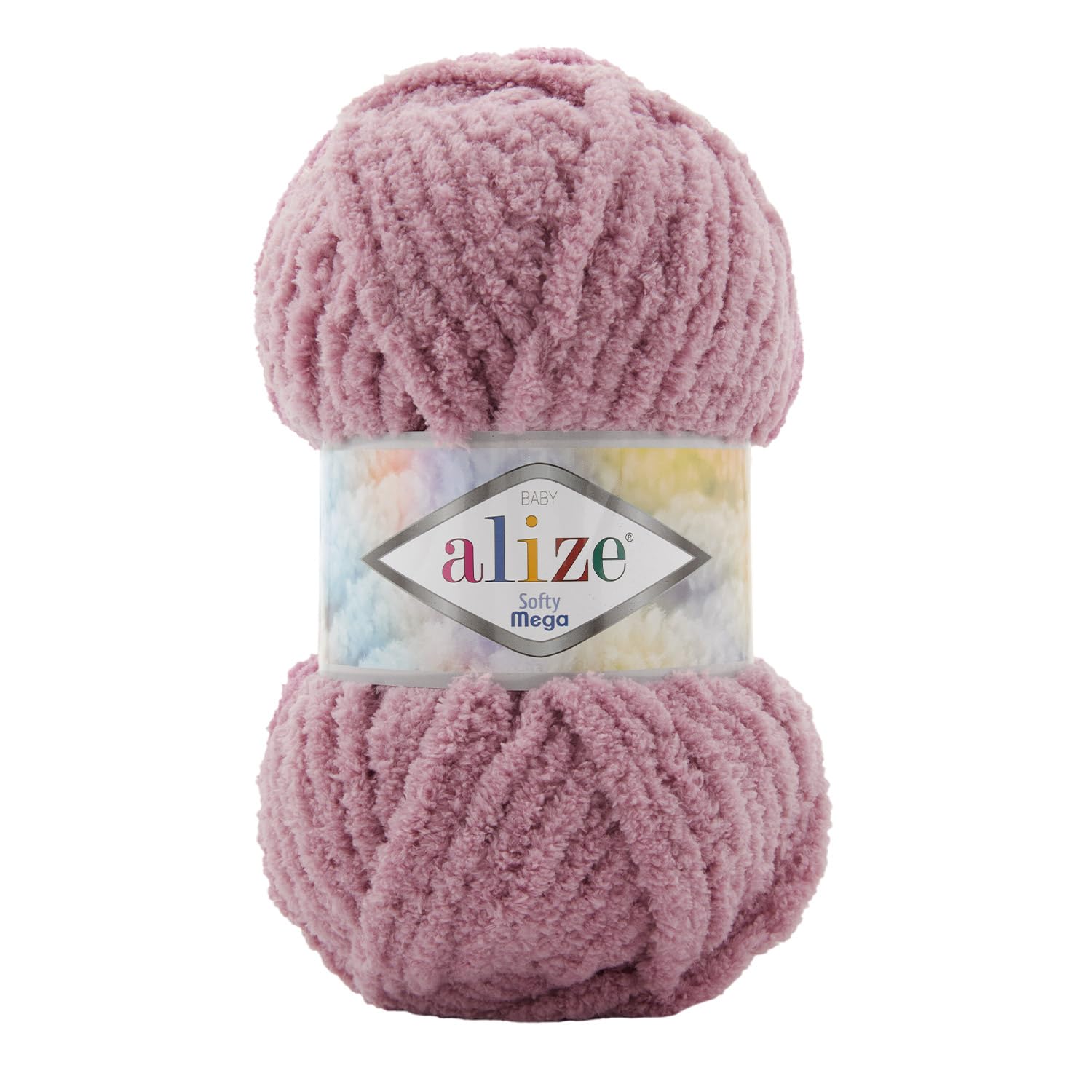 Alize Softy Mega Chunky Blanket, Scarf, Baby Knitting Crochet Yarn 100g Ball (1, 295SM)