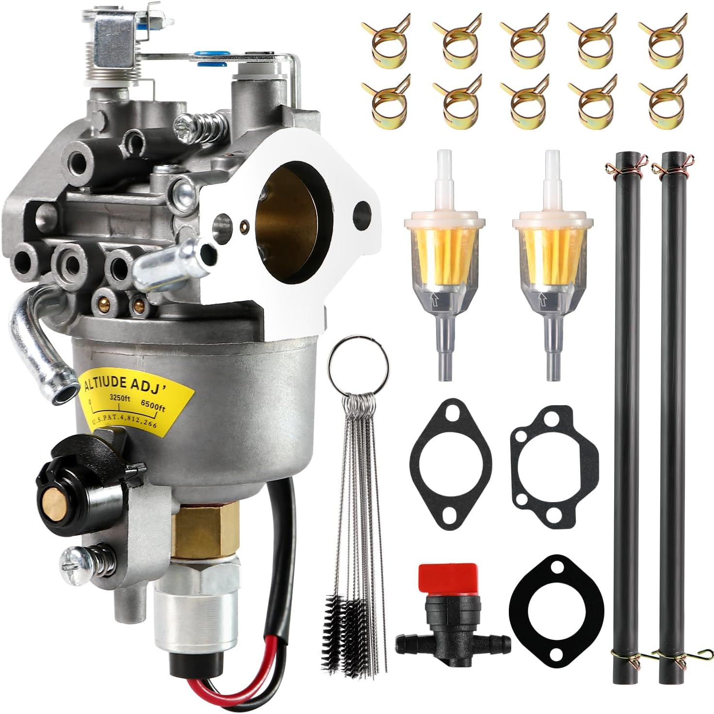 Carburetor Compatible with Onan Cummins RV Generator QG 4000 W 0A6562 KY Series Replaces 1460881 QG4000 4KYFA6747P Carb