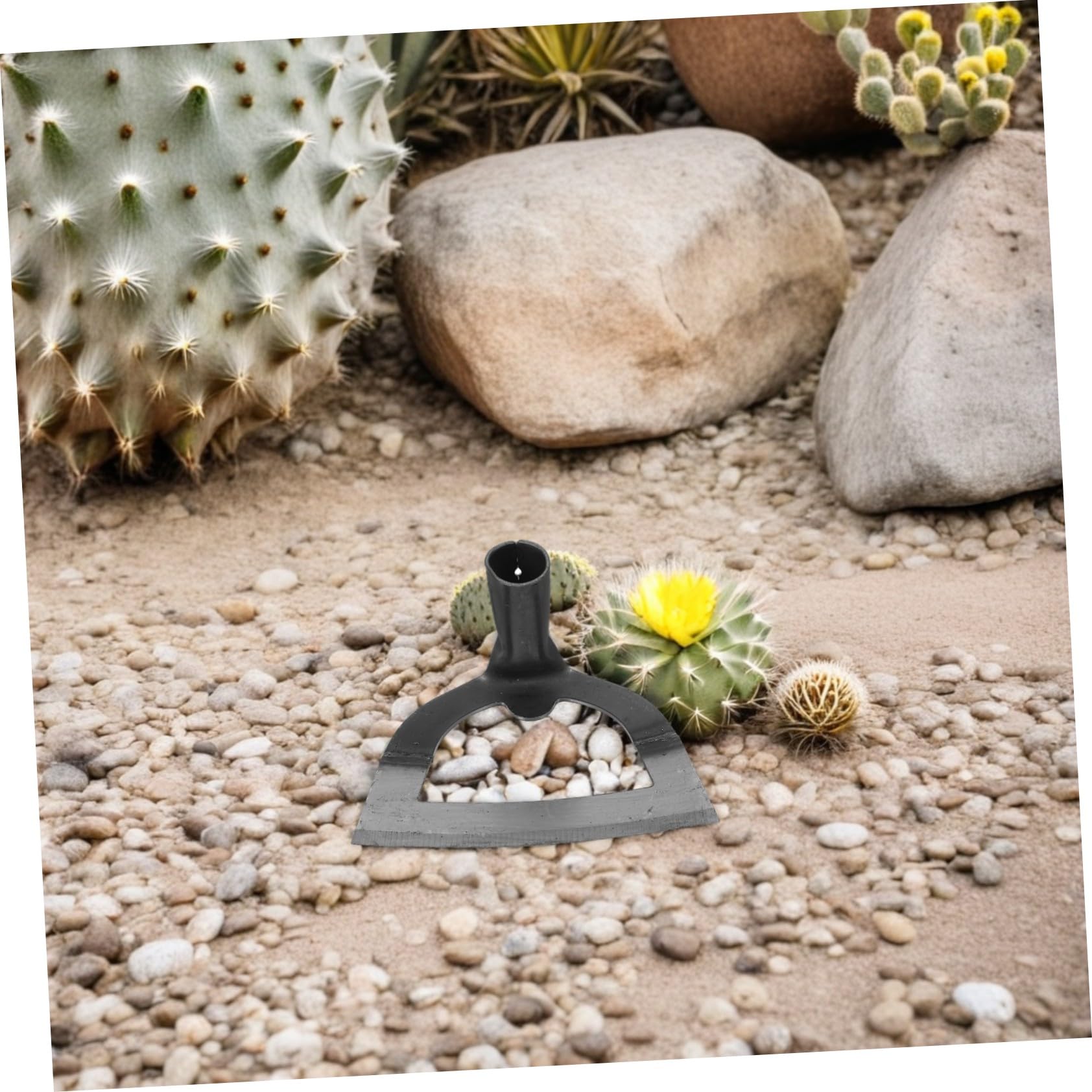 2 Pezzi Zappatrice Vuota in Acciaio Sarchiatore Erbacce Leggero e Resistente Affilata per Diserbo Design Ergonomico Antiaffaticamento per Giardinaggio e Agricoltura