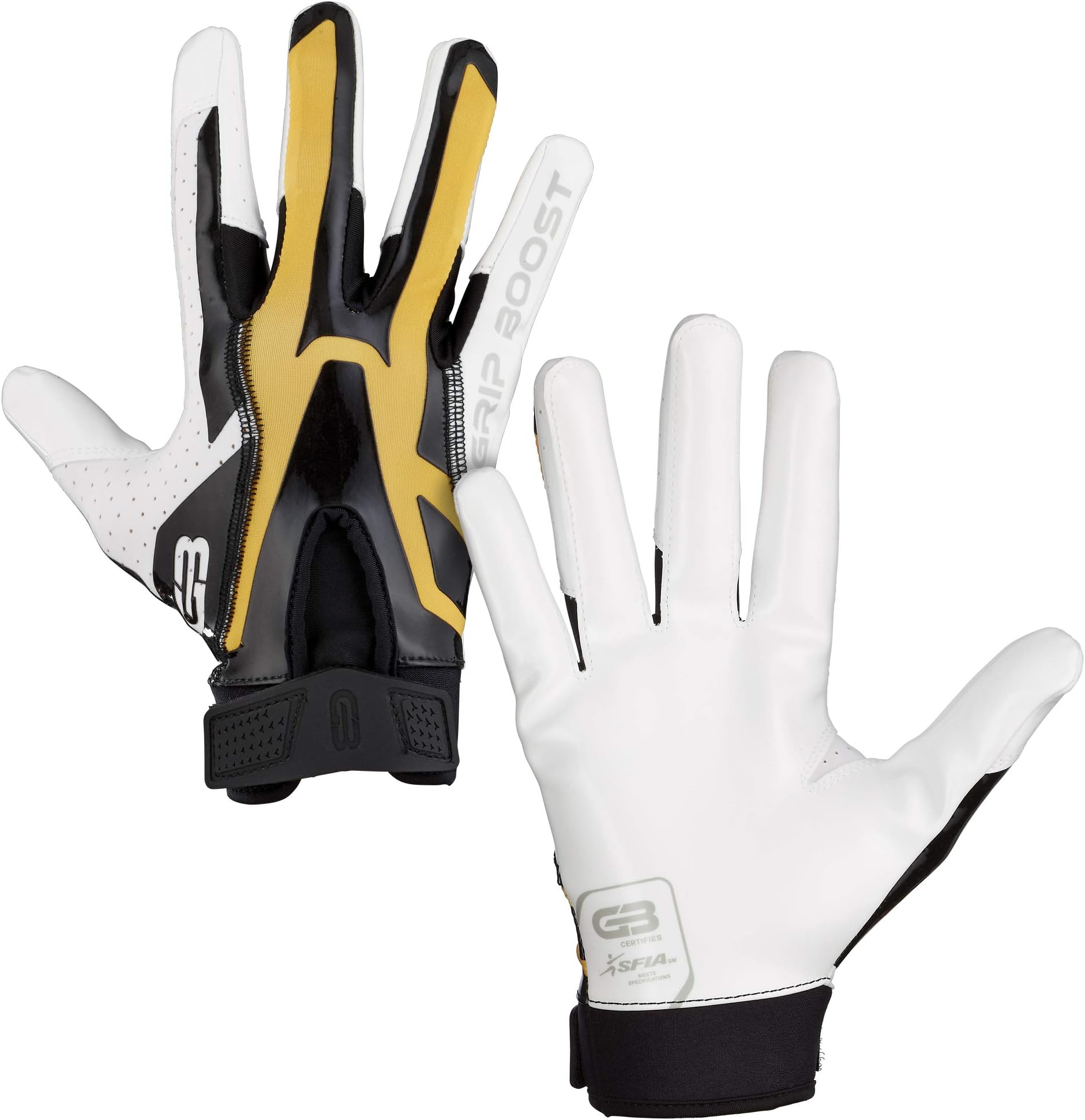 Grip Boost Stealth Football Gloves Pro Elite