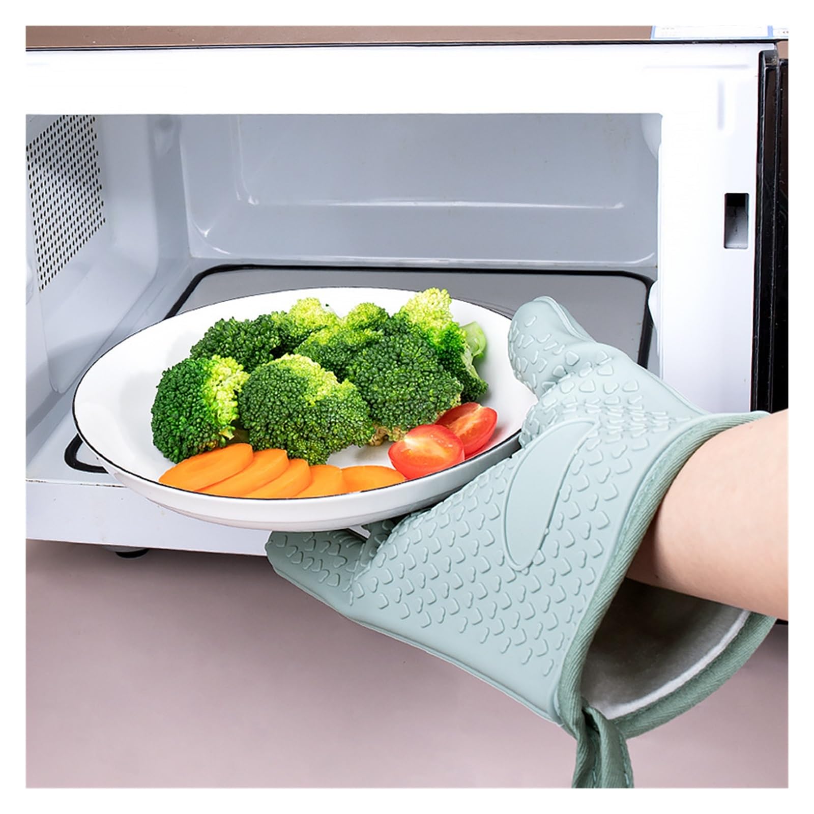 1 Paire De Gants Cuisson Spécifiques Au Four pour Cuisine