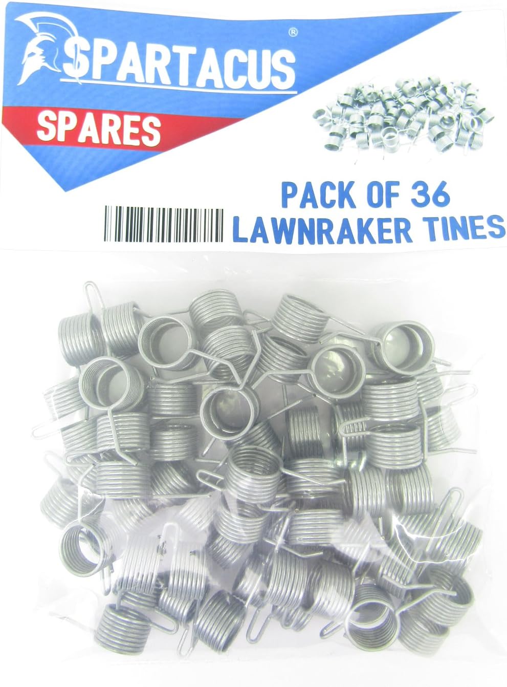 36 x Replacement Lawn Raker Scarifier Tines Tynes For Qualcast Petrol 35 Cassette