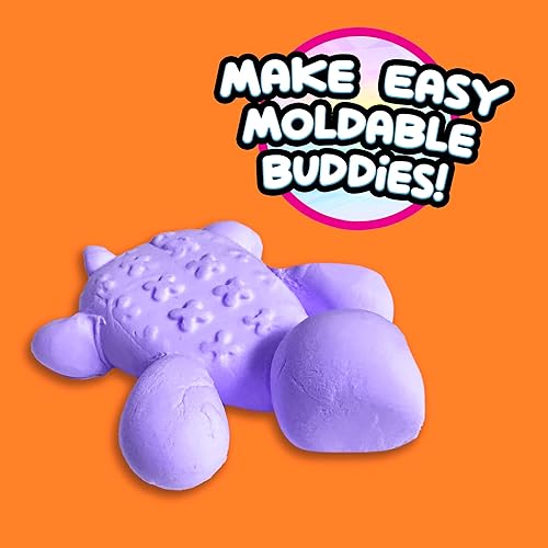 Miniatura 28 de Compound Kings Fluffy Butter Cloudz - Cubo grande perfumado de slime para niños, juguete sensorial suave, esponjoso, no tóxico, regalo de limo