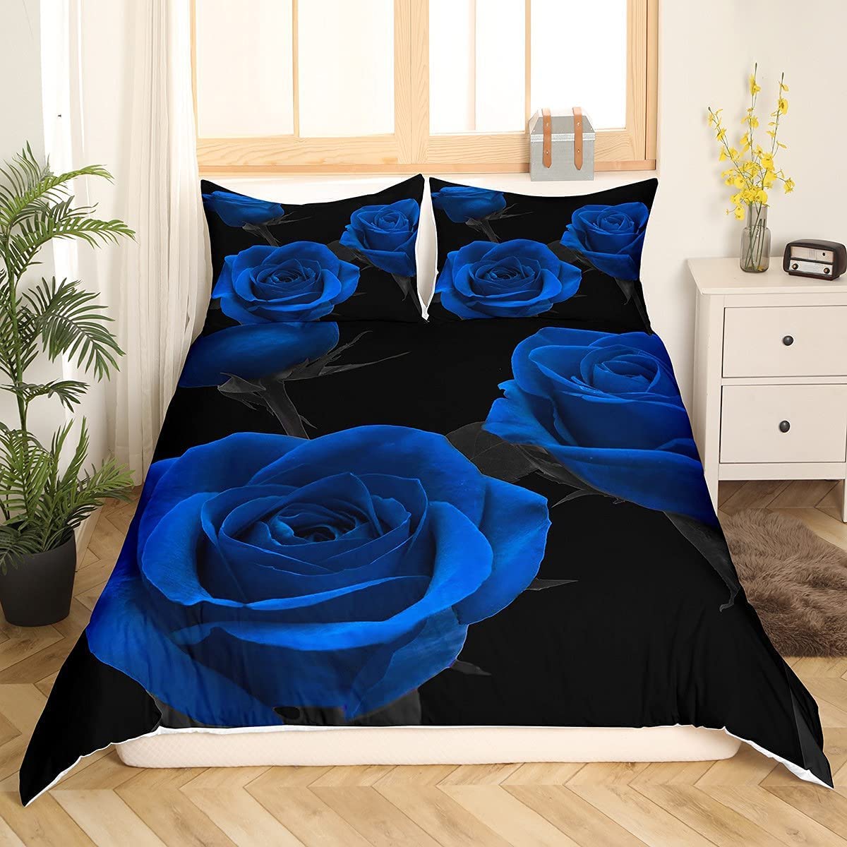 Housse de couette 200x200 pour chambre de fille et romance d'adulte