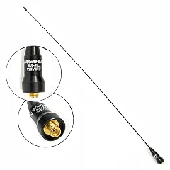Authentic Genuine Nagoya NA-24J 16 2-Inch Ultra Whip VHF UHF 144 430Mhz Antenna SMA-Female for BTECH and BaoFeng