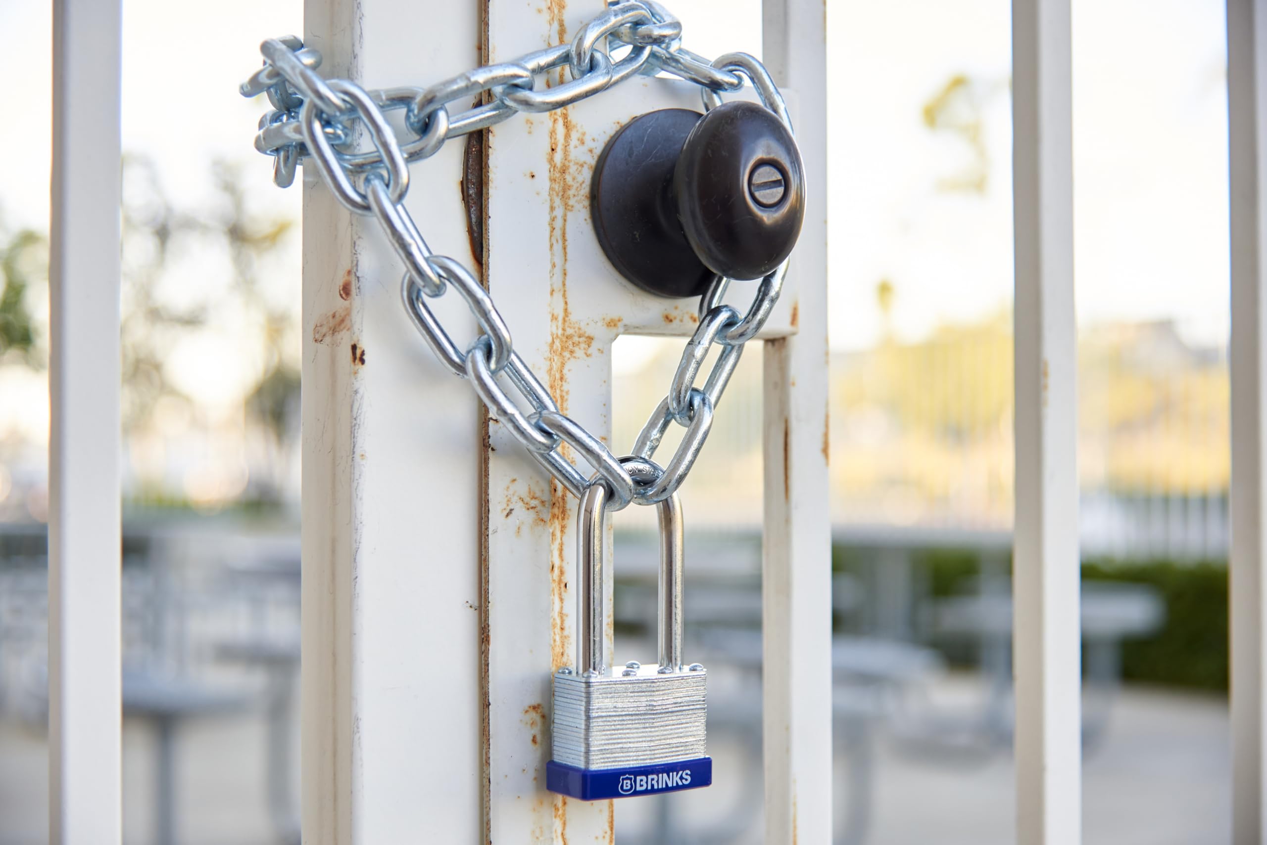 Brink's - Candado de acero laminado de alta seguridad de 50 mm