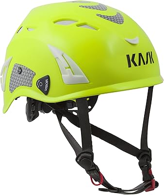 Kask America Inc Hlmt Sfty Hivis Lme Superplasma, Universal-Adjustable from 53 to 63cm (WHE00037.224)