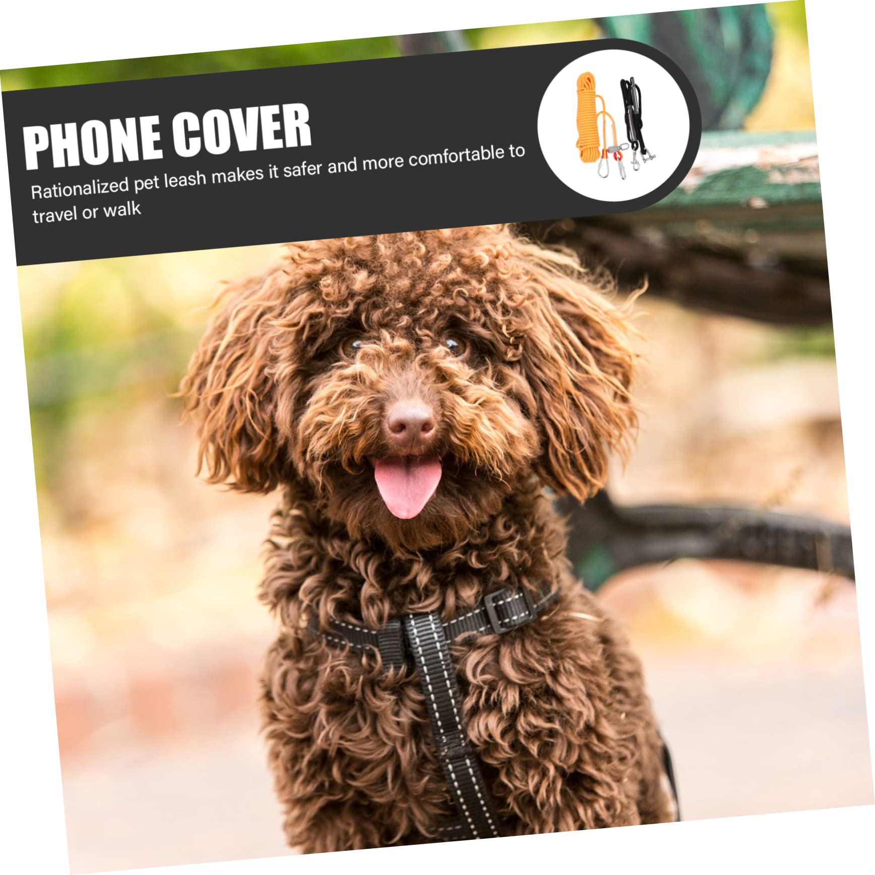 ifundom Cadena Resistente para Perros De Nylon Cable para Cachorros Equipo para Acampar Perros para Caminatas El Bosque