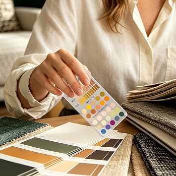 Color Analysis Kit Cards 6-piece Seasonal Acrylic Portable Analysis