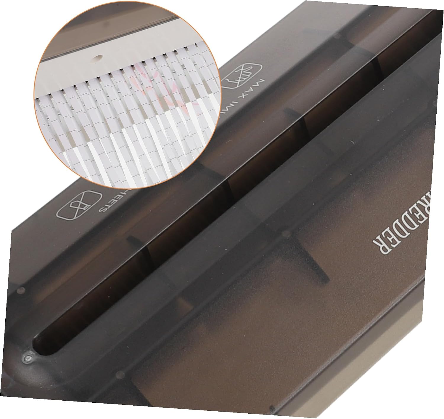 Manual Mini Paper Shredder for Home Office Portable Desktop Strips Cutter for Documents Notes and Bills Low Noise Compact Privacy Protection Tool