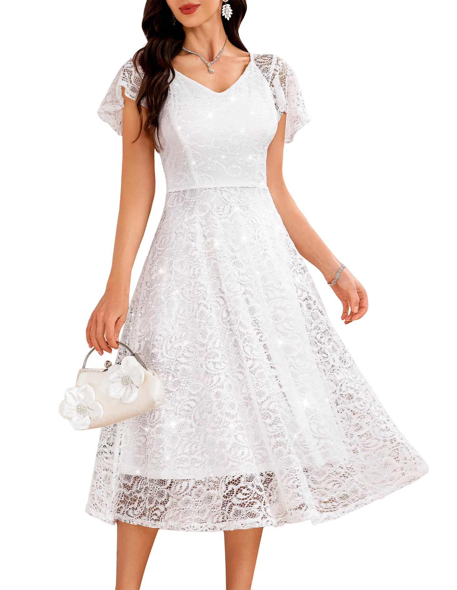 Vestido de noche de lentejuelas elegante para boda, vestido de cóctel de verano para mujer, para fiestas, confirmaciones