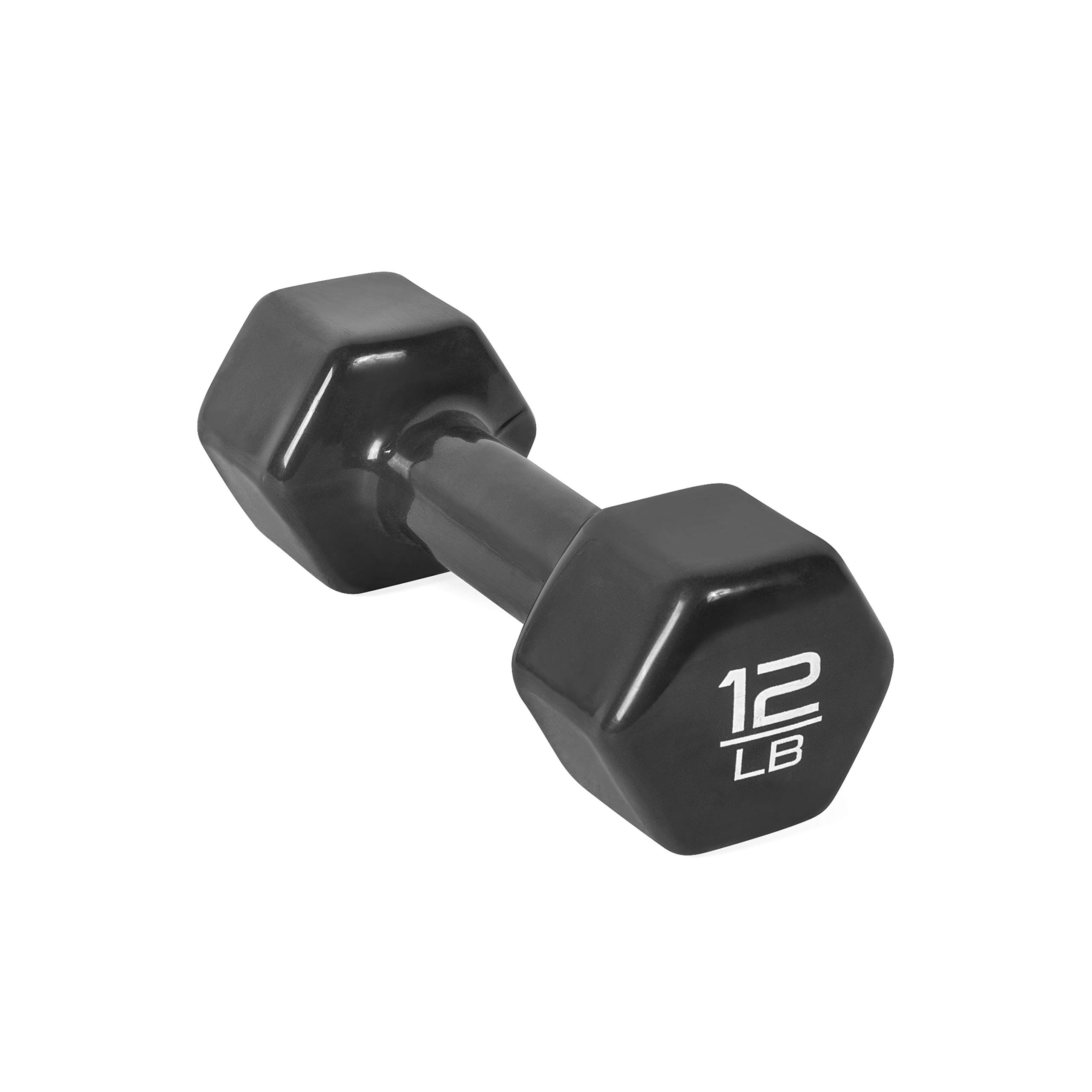 Cap Barbell Pojedyncza hantla pokryta winylem, 3,5 kg, ciemnoszara