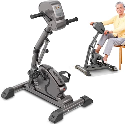 Motorized Pedal Exerciser Leg Arm Workout Knee Physical Therapy Assisted