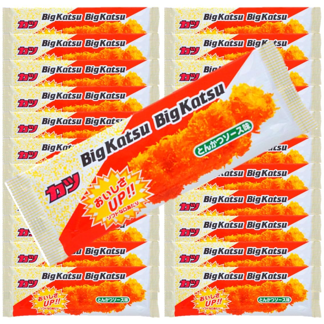 Amazon.co.jp: 菓道 Big Katsu 60枚 【選べる数量】 ビッグカツ BIG