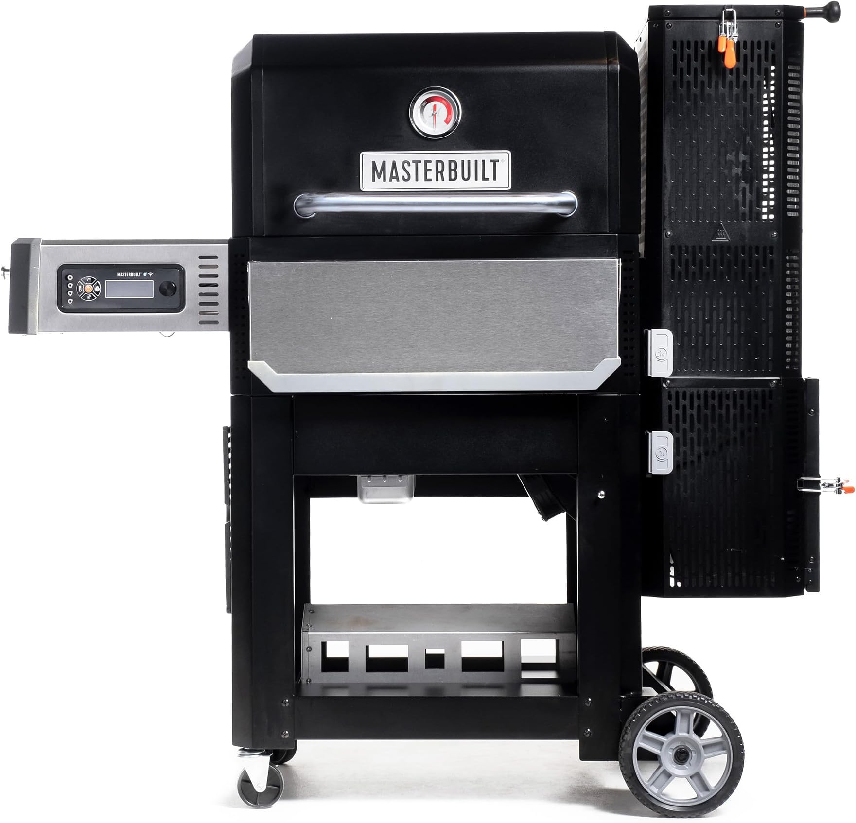 Gravity Series® 800 Smoker Grill - Charcoal Grill plus Griddle Insert, Digital Control, App Connectivity, 800 Cooking Square Inches in Black, Model MB20040221