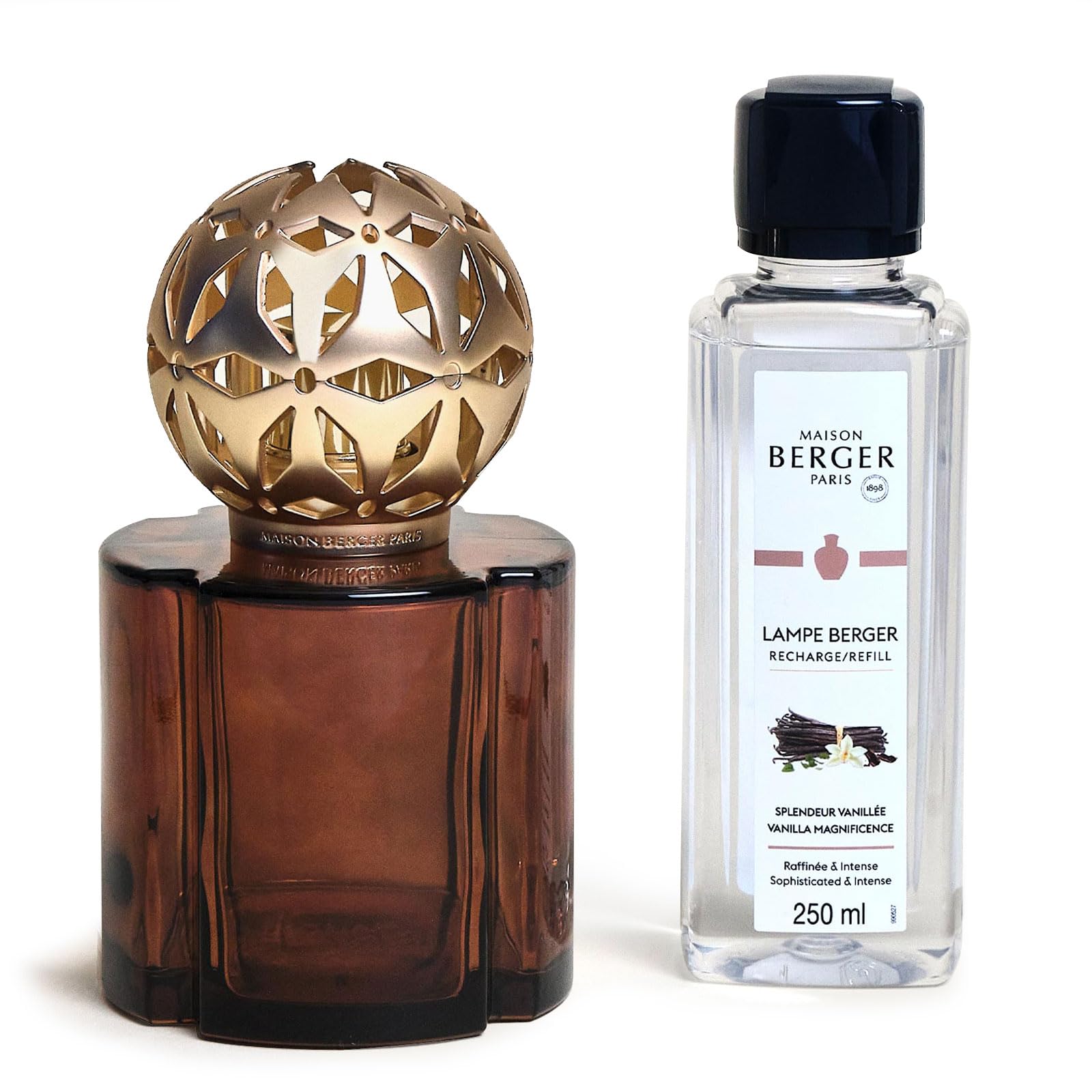 Lampe Berger Pomelis Chocolat + 250 ml Splendeur Vanillée