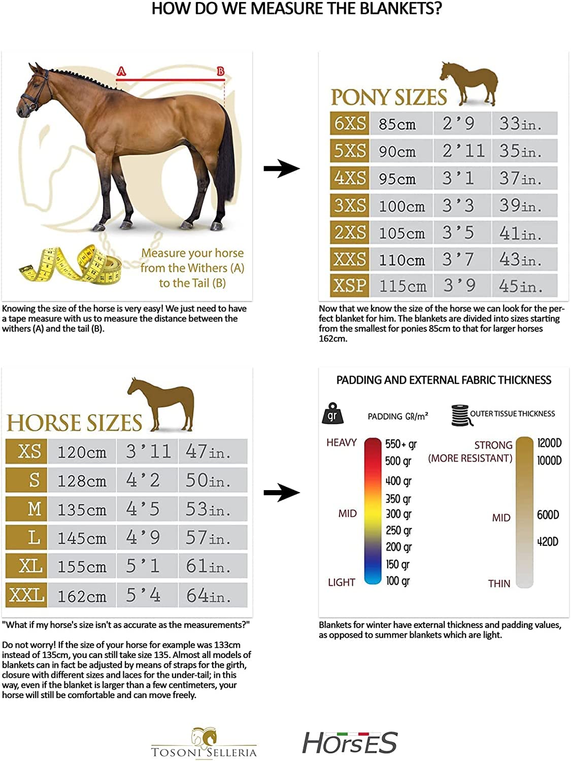 Horses, Coperta Box Coloured 250g, Coperta di Ottima Fattura, Utile per Proteggere il Cavallo dagli Sbalzi di Temperatura