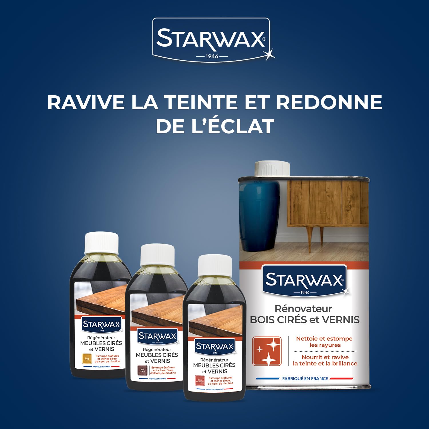 Starwax Regenerator mebli do lakierowanych i woskowanych powierzchni, do jasnego drewna