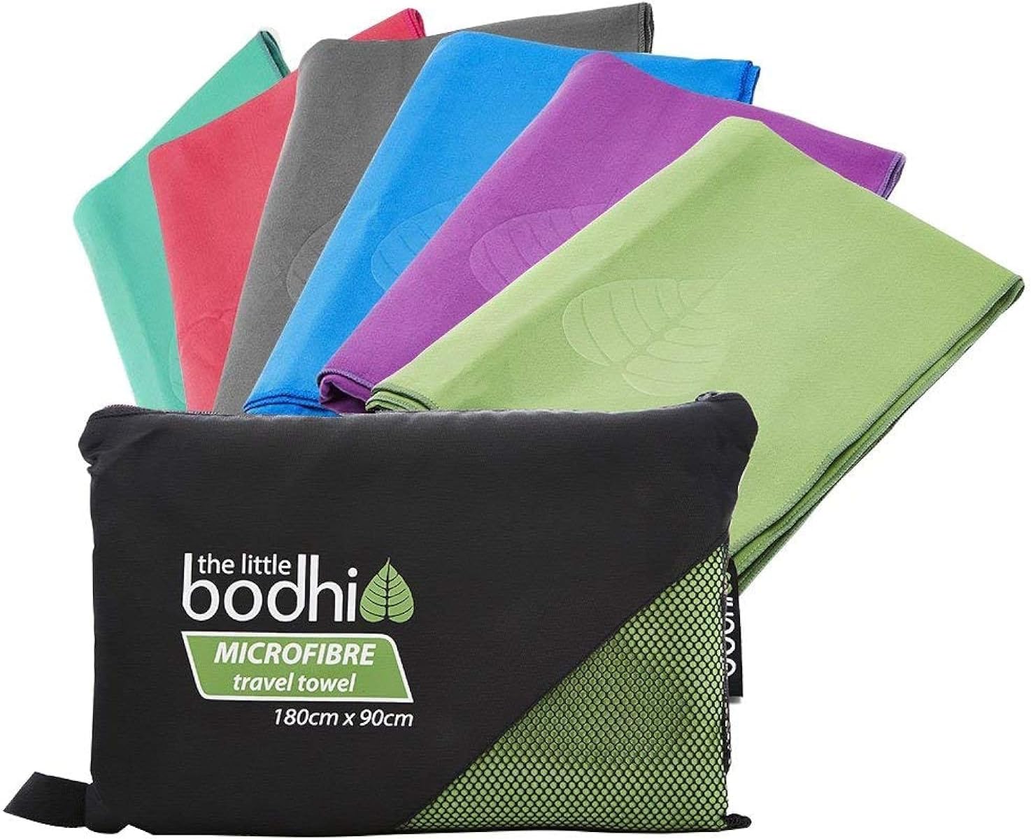 Microfibre Towel Green 150cm x 80cm