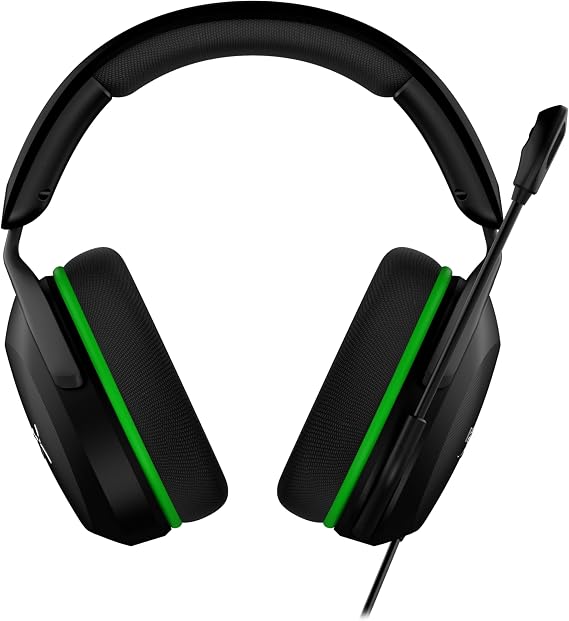HyperX CloudX Stinger 2 Core - Gaming Headset for Xbox, Lightweight Over-Ear headsets with mic, Swivel-to-Mute Function, 40mm Drivers - Black