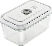 ZWILLING Fresh Save 36803-200 Fresh & Save Vacuum Glass Container, Medium Size, Airtight, Heat-resistant Glass Storage Container
