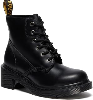 Dr. Martens Women's Alderstone Lace Up Leather Heeled Boot
