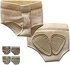 DANCEYOU Foot Undies Thongs 1/2 Pairs Lyrical Dance Paws Pads Ballet Belly Contemporary Dance Shoes for Kids Women and Men