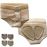 DANCEYOU Foot Undies Thongs 1/2 Pairs Lyrical Dance Paws Pads Ballet Belly Contemporary Dance Shoes for Kids Women and Men 1 Pairs, XL