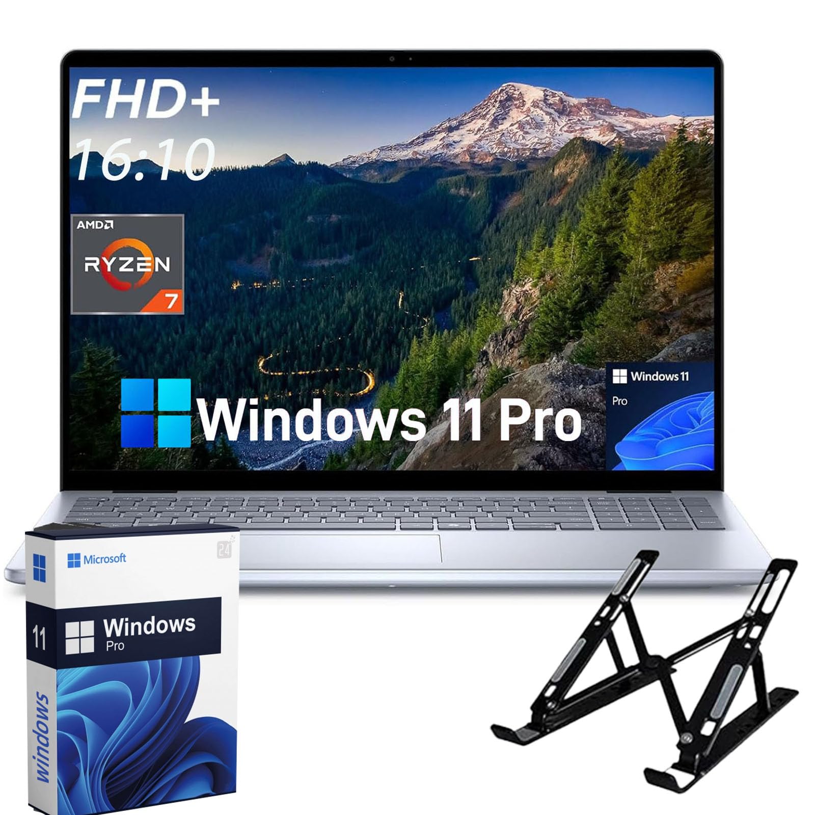 Windowsノート本体 Dell inspiron16 Ryzen7 8840U Dell Notebook Inspiron 16 2024, tela FHD + de 16 polegadas, AMD