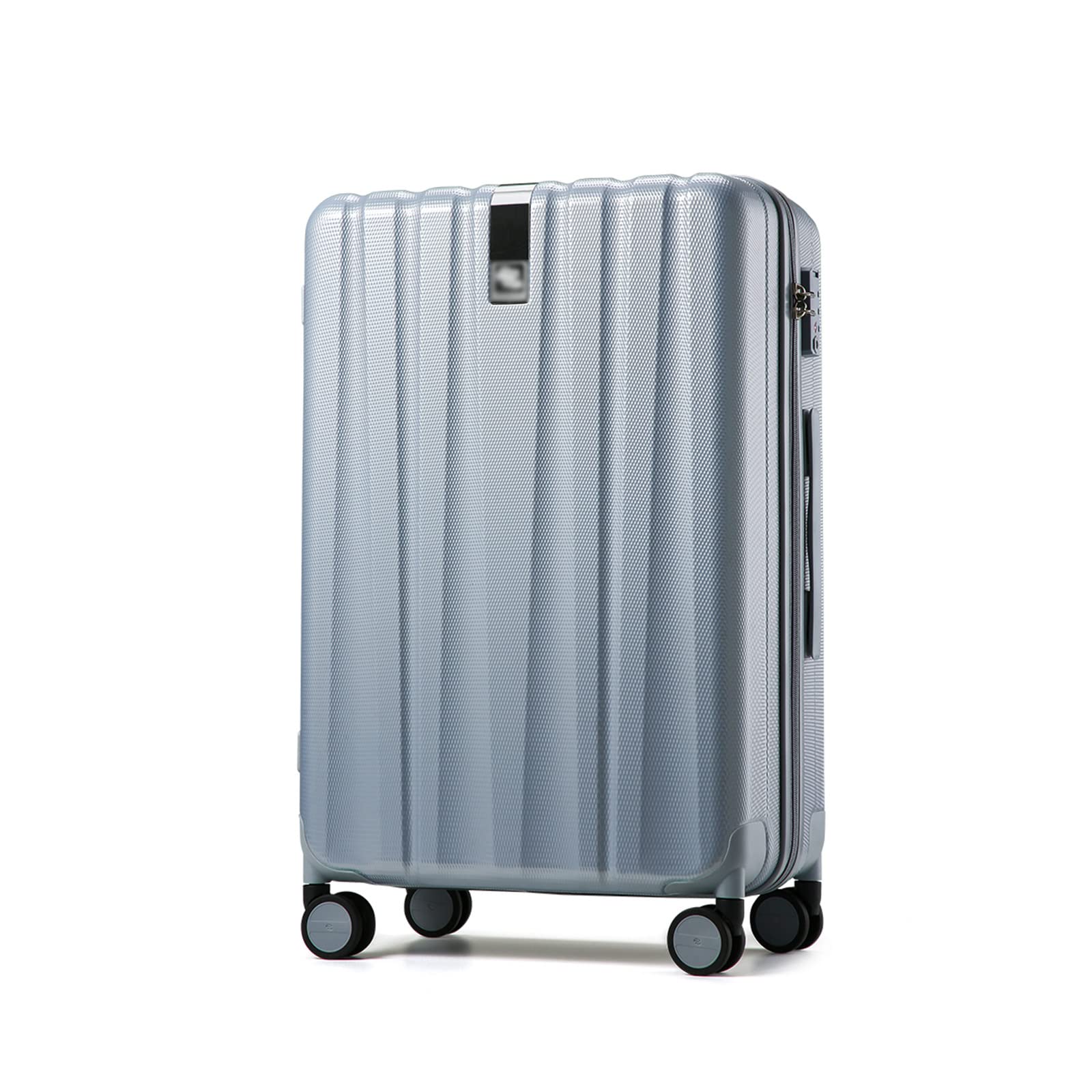 Koffer Hartschale,Trolley-Koffer,großes Fassungsvermögen,robuster Koffer mit 4 Spinner-Rollen./1786(Grey,20 inches)