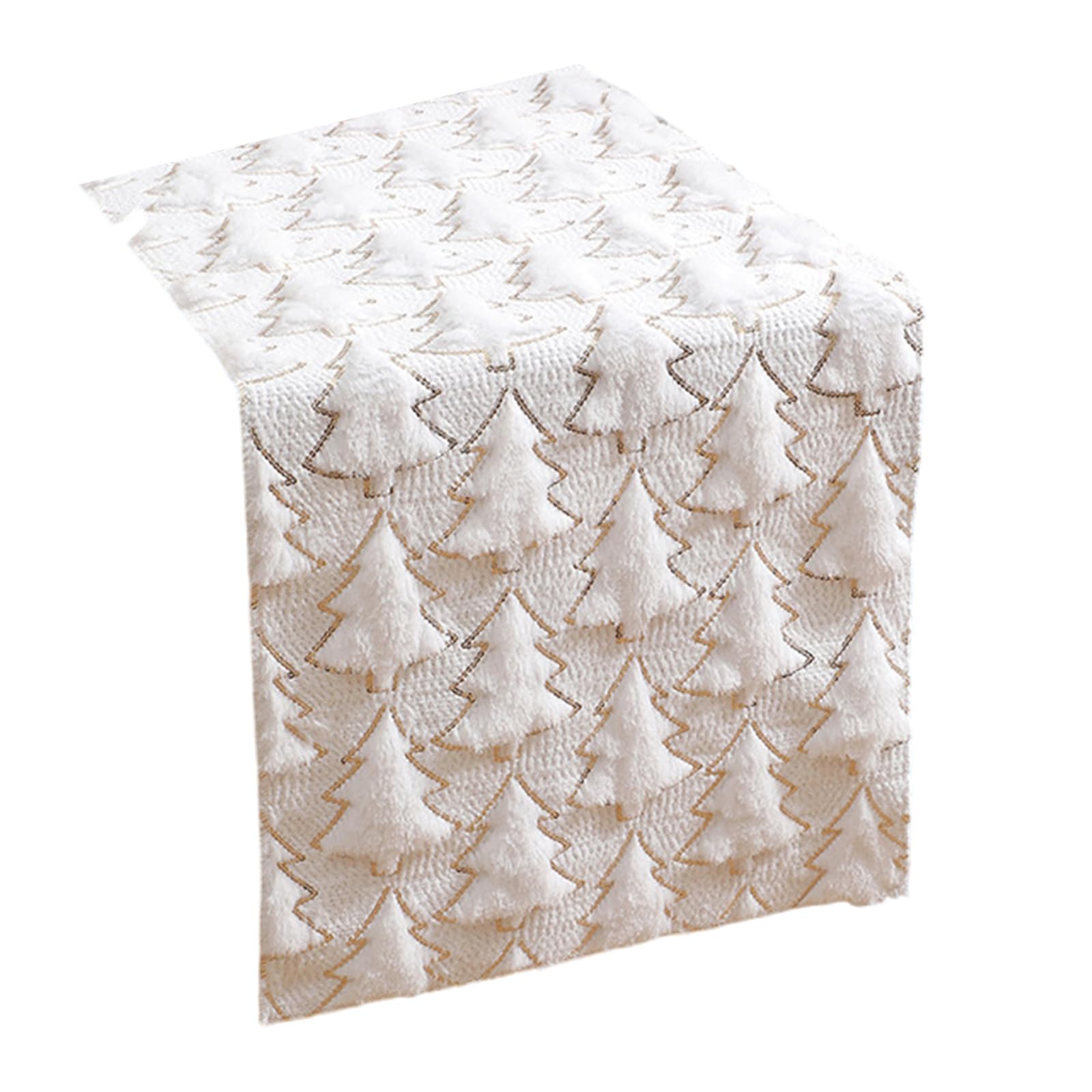 Buxuaaaa Christmas Table Runner Embroidered Designs for Holiday Gatherings Home Decoration Centerpiece Festival Table Runner