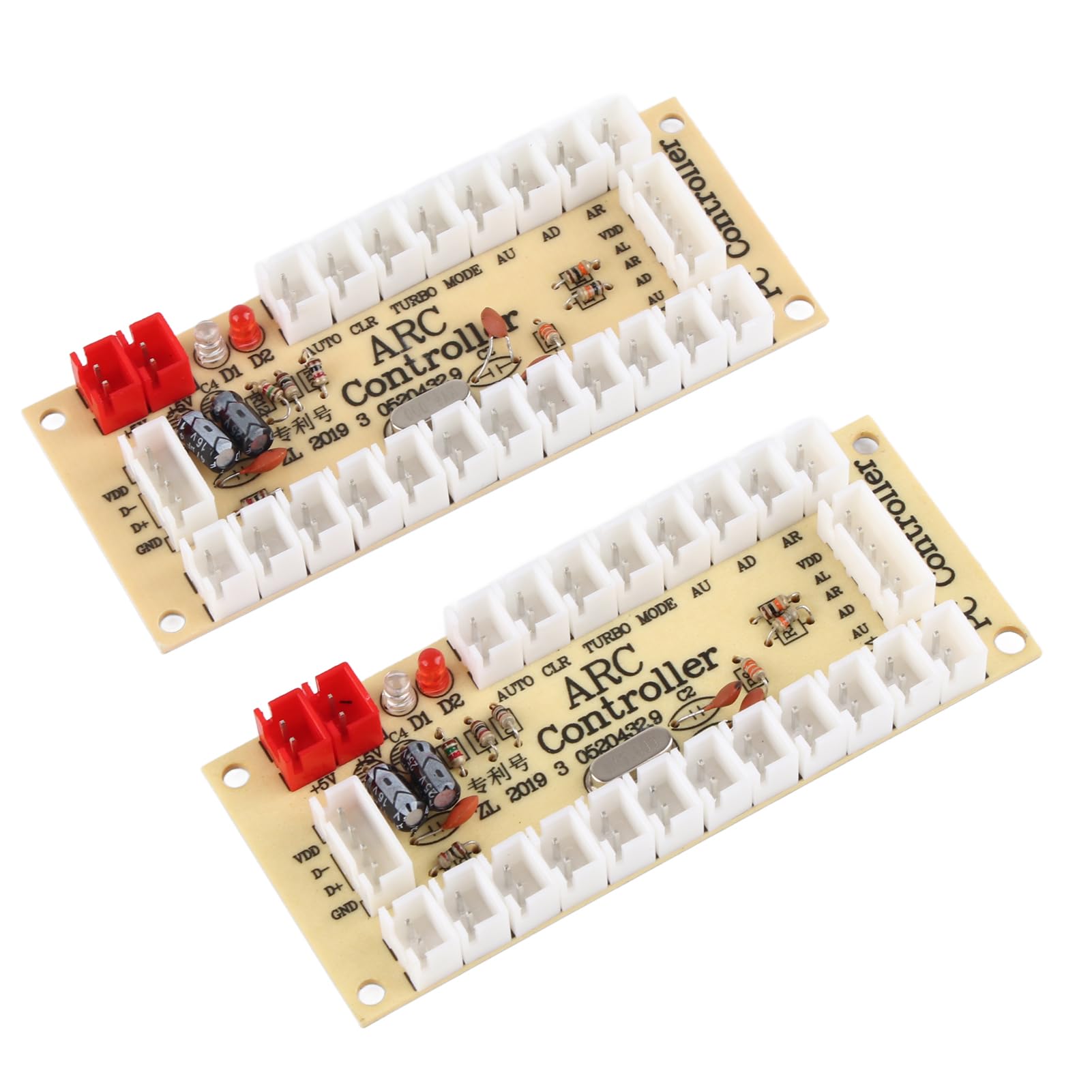 Gra Zręcznościowa DIY Części Wysokiej Jakości Przyciski LED do Gier Komputerowych 5V Konsola do Gier Arkadowych Galwanizacja Zestaw Joysticków Kolorowe (Podwójnie galwanizowany przycisk w