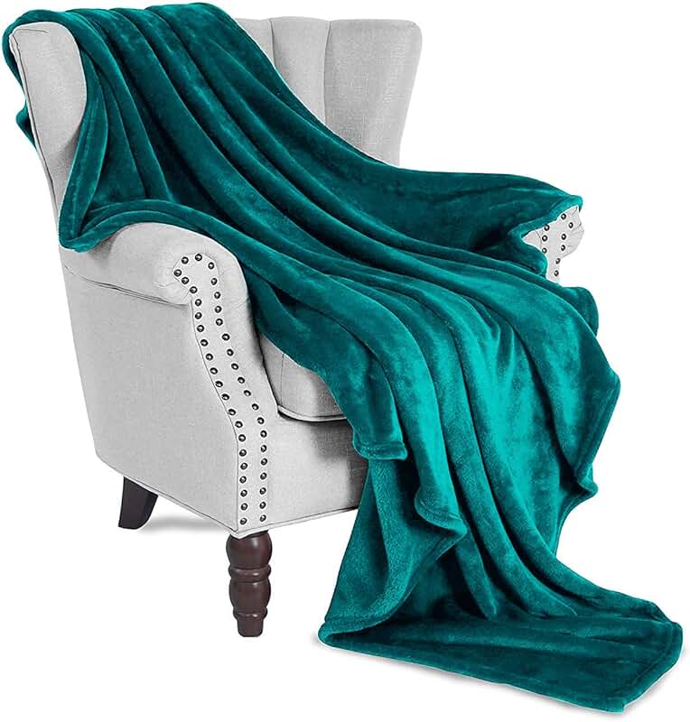 dark teal blanket