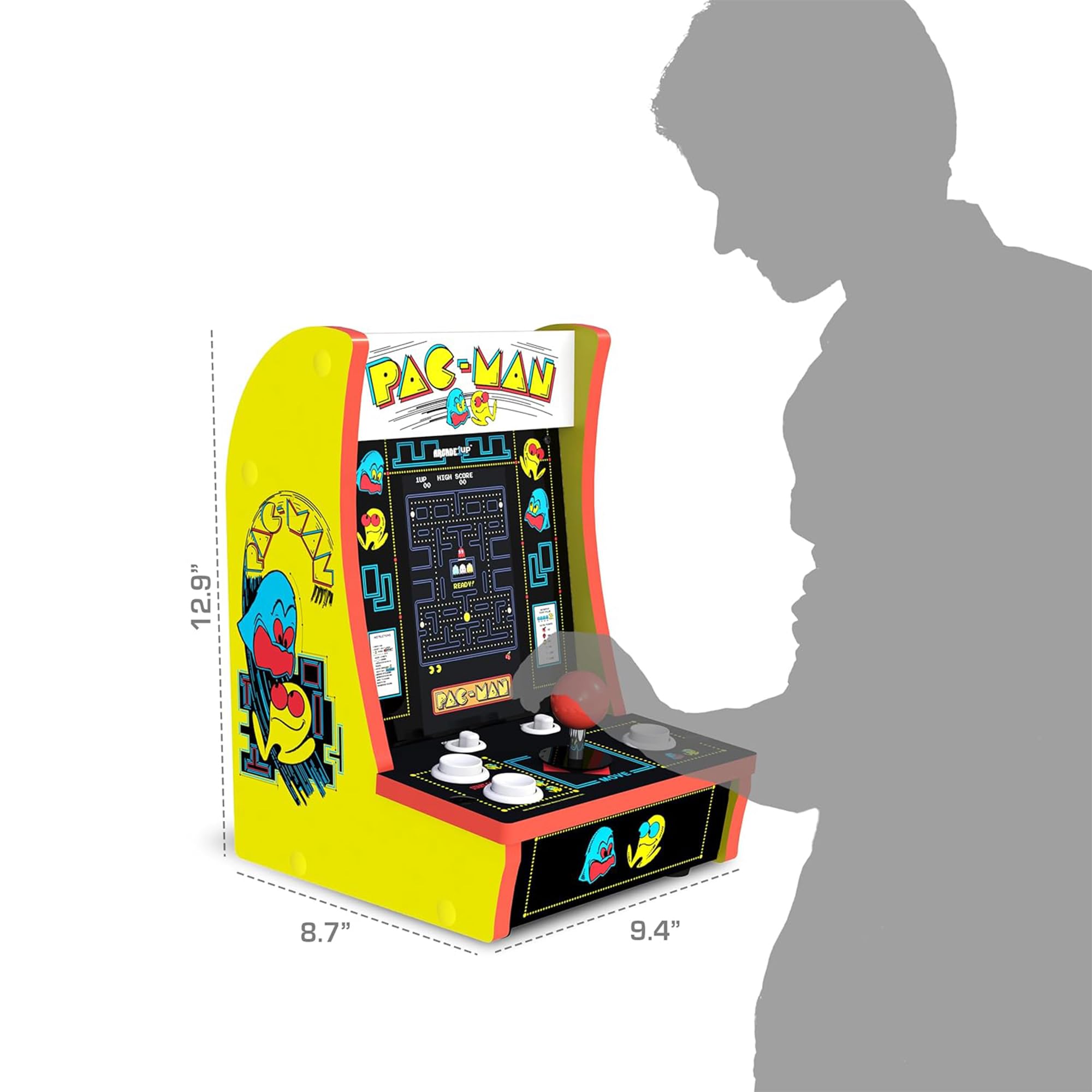 Amazon | Arcade1Up パックマンカウンターケード – クラシックゲーム3