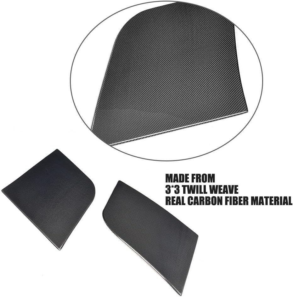 Carbon Fiber Rear Hood Fender Side Door Scoops fits for Audi TT TTS TTRS 2-Door 2015-2017