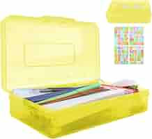 家具・インテリア HUMAN MADE ACRYLIC FILE BOX SMALL Yellow 71TYkz2nREL._AC_SY200_QL15_.jpg