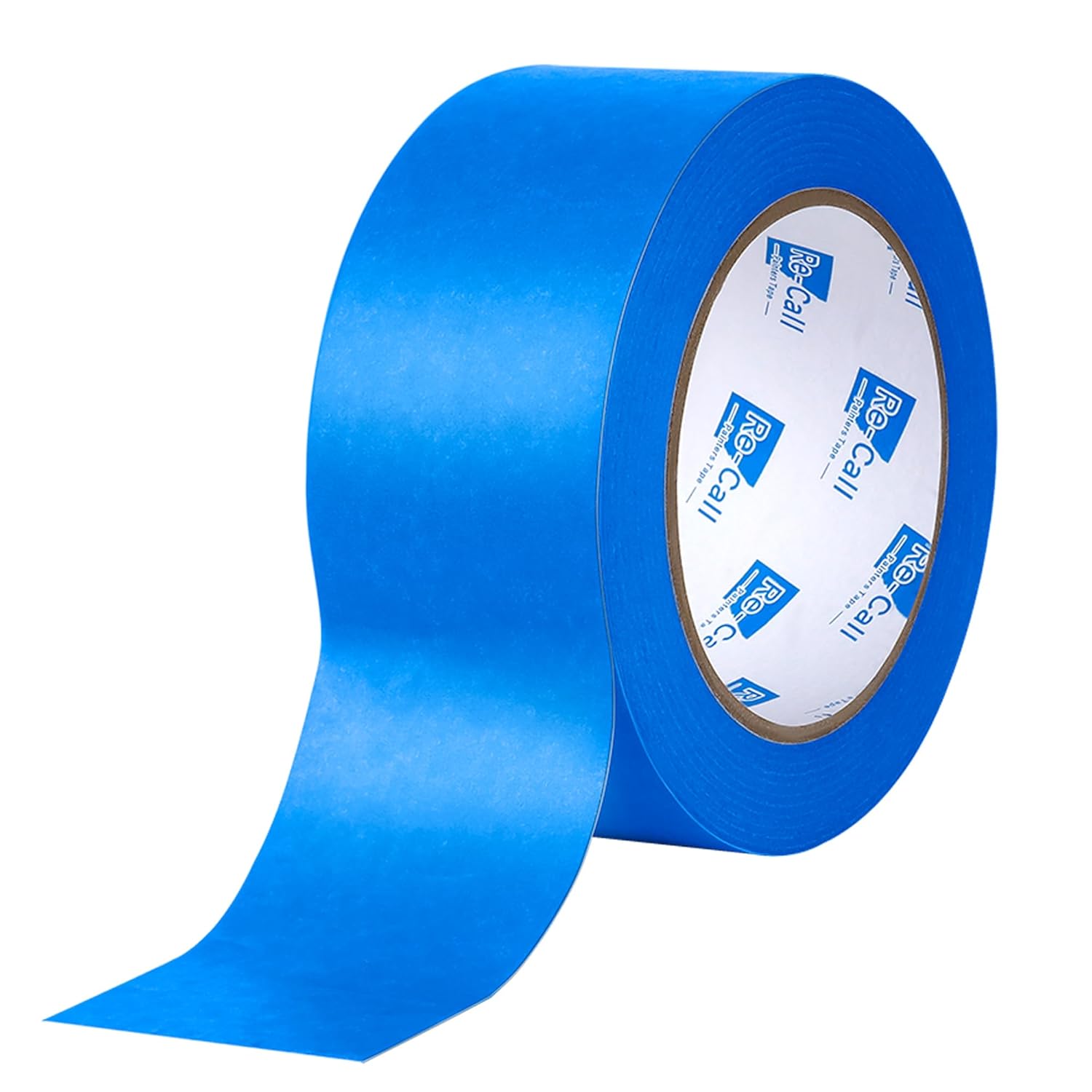 Re-Call Painters Tape 2 Inch Wide,24 Rolls Painting Tape,Blue Masking Tape 2 Inch 55 Yards,1320 Total Yards.
