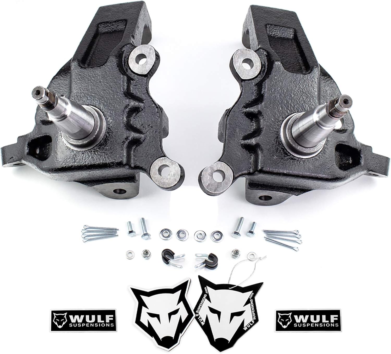 WULF 3.5" Front Spindle Lift Kit 1997 to 2002 compatible with model Ford Expedition 2WD