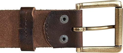 Miniatura 3 de Lucky Brand Cinturón de cuero de jeans para hombre Clásico Casual Vestido Todos los días Herencia Americana Cuero genuino Hebilla de metal