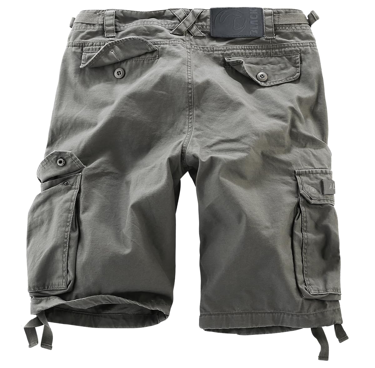 Black Premium by EMP Herren Schwarze Shorts mit großen Taschen