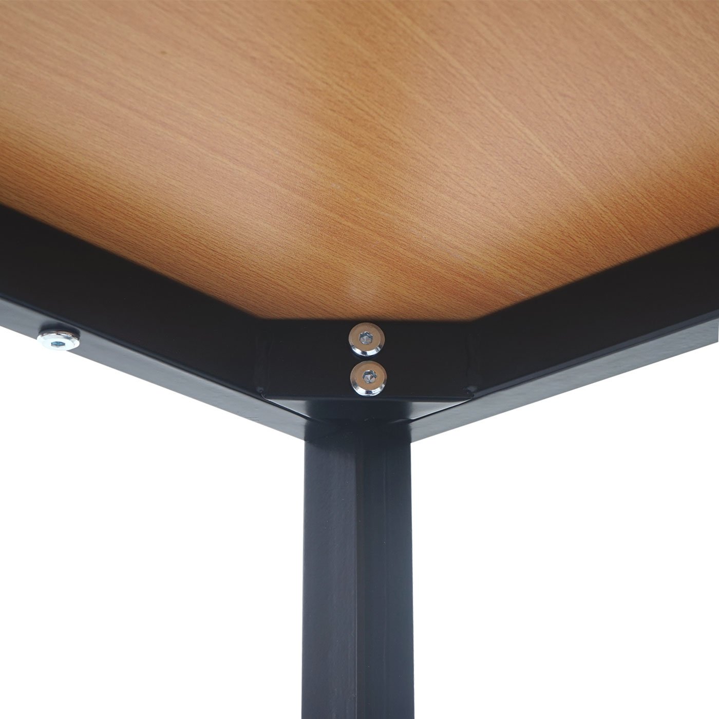 Mendler Scrivania Tavolo Ufficio conferenza Braila MDF 80x120x75cm Legno Chiaro