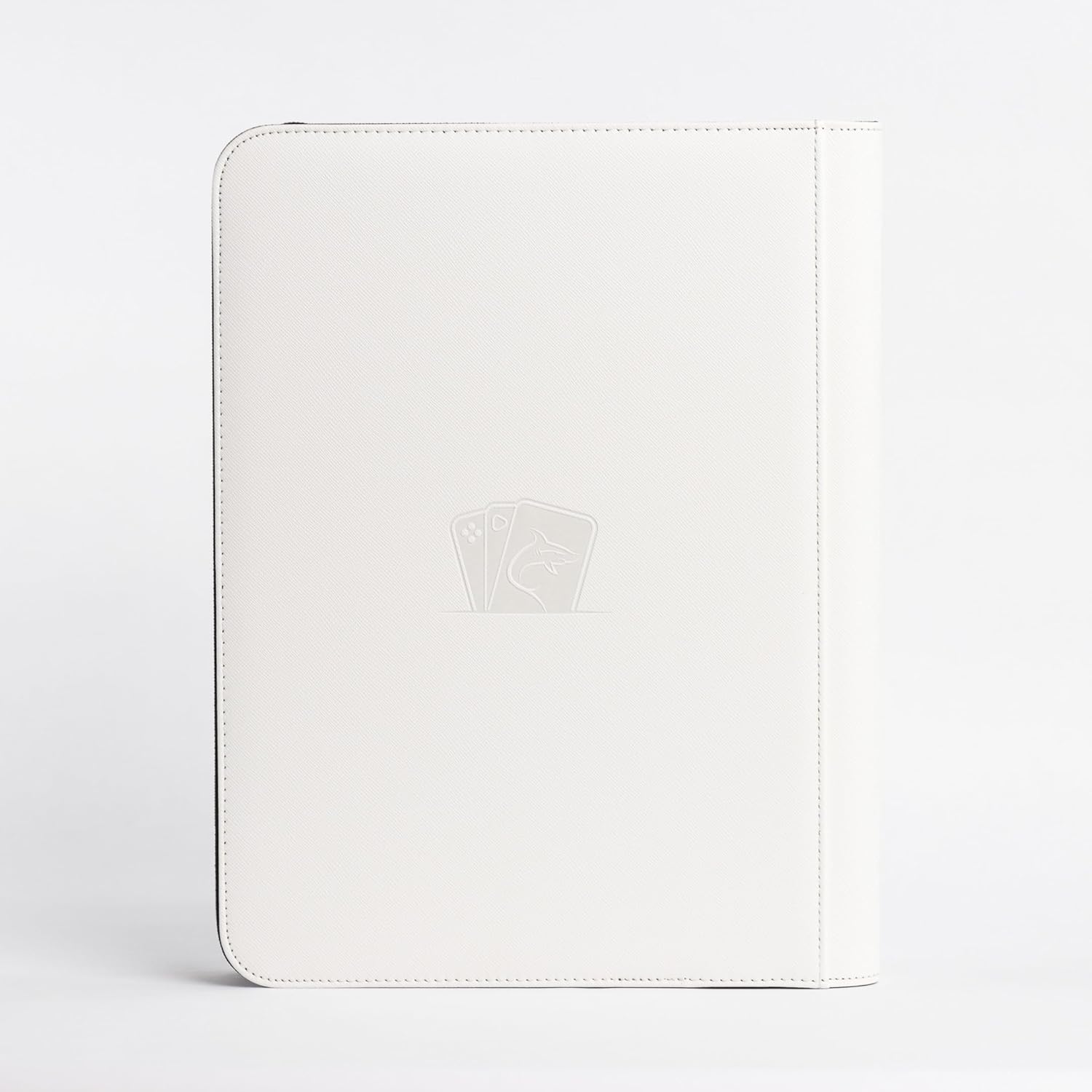 Card Shark Trades & Gaming - Premium Trade Binder - 9 Pocket Card Album for TCG, CCG, Sports Cards, Yugioh, Pokemon, MTG, One Piece, Lorcana collectibles zipper binder